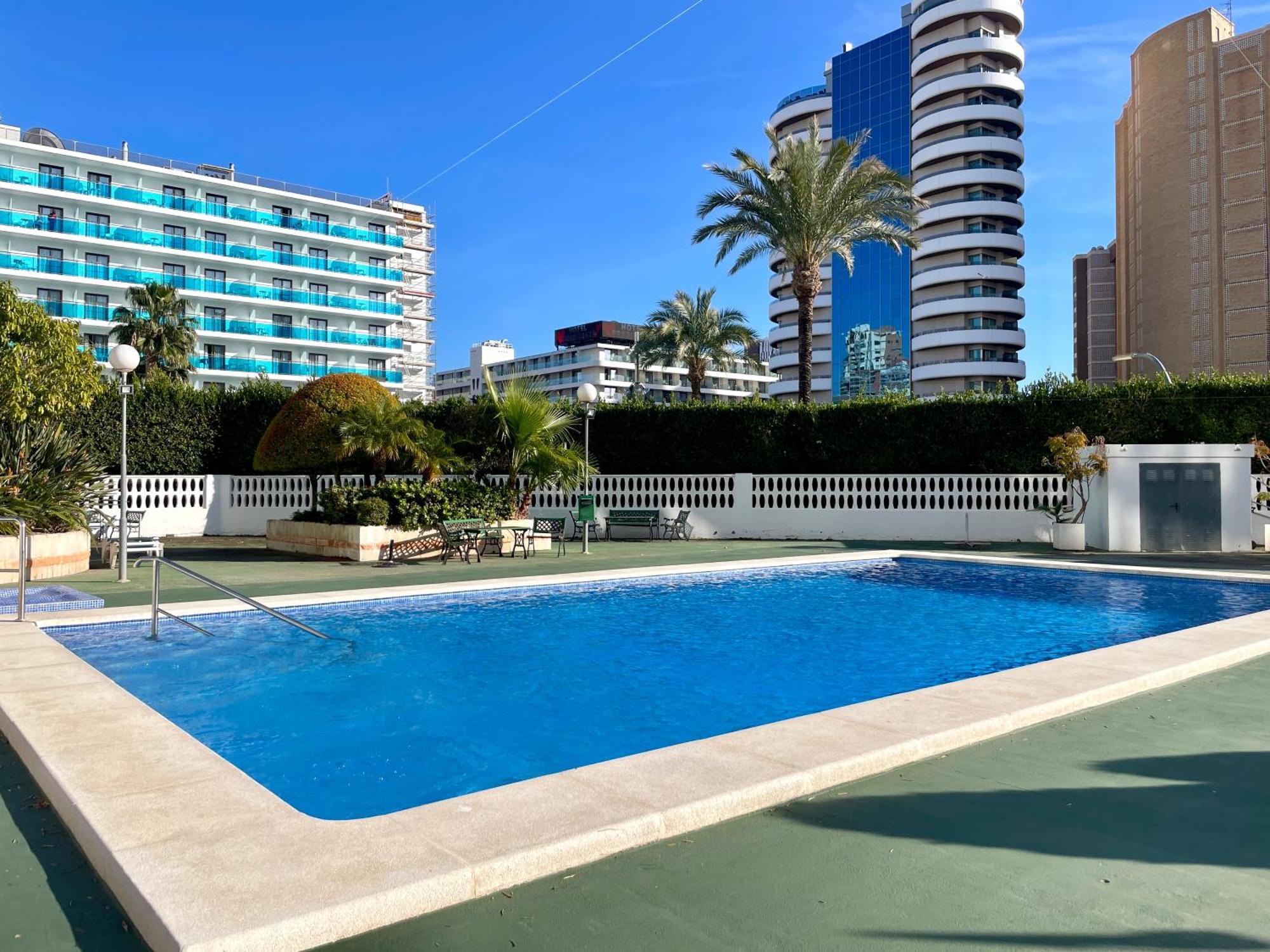 Apartamento Torre Domo Benidorm Luaran gambar