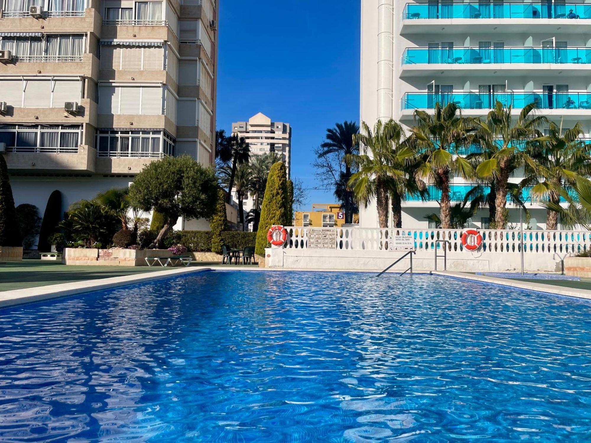Apartamento Torre Domo Benidorm Luaran gambar