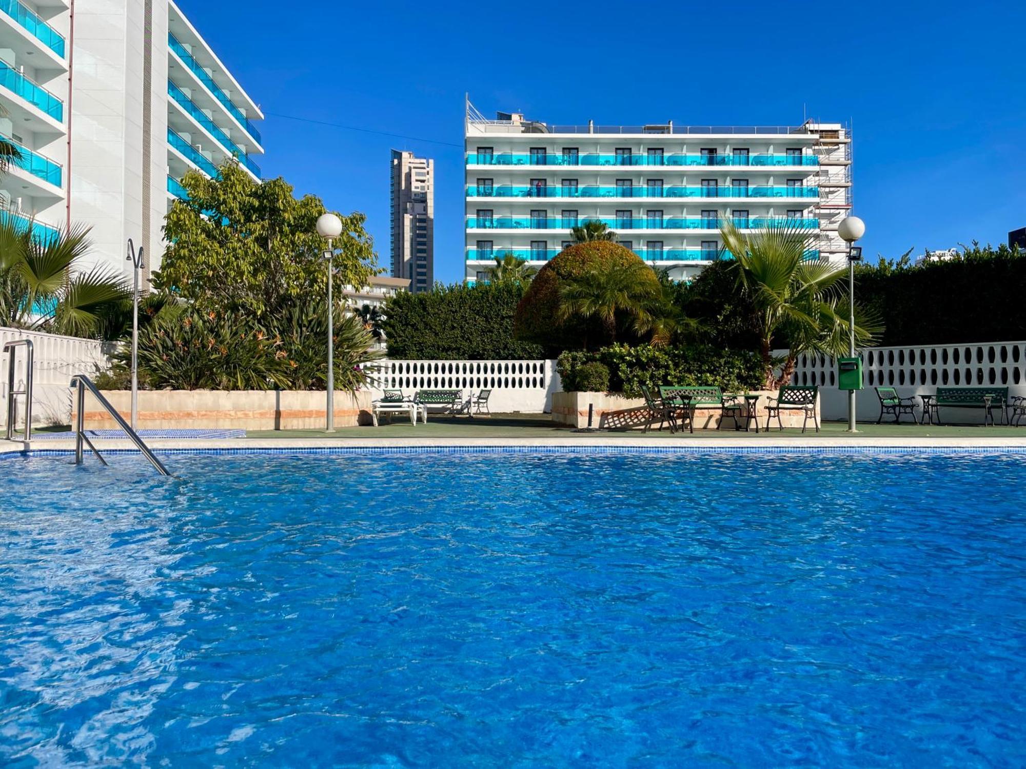 Apartamento Torre Domo Benidorm Luaran gambar